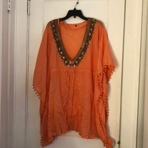 Victoria’s Secret Pom Pom Beach Coverup